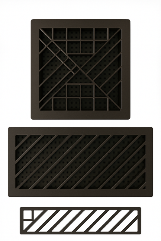 Custom Heavy - Duty register covers for older home